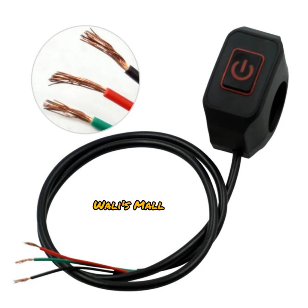 Motorcycle On Off Switch With Drl Light (Sw-14) – Wali Mall