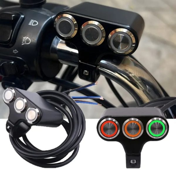 3 in 1 Metal Body Drl Switch (Sw-01)
