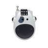 Retractable Extendable Bike Bicycle Wire Cable Combination Lock - Image 2