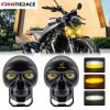 Skull Dual Color Projector Light 1 Pc