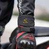 BSDDP Red Motorcycle Winter Gloves XL Size - Image 4