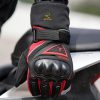 BSDDP Red Motorcycle Winter Gloves XL Size - Image 9