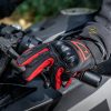 BSDDP Red Motorcycle Winter Gloves XL Size - Image 2