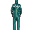 Pvc Rubber Rain Suit Green - Image 4