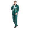 Pvc Rubber Rain Suit Green - Image 3
