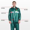 Pvc Rubber Rain Suit Green - Image 5