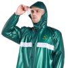 Pvc Rubber Rain Suit Green - Image 2