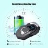 FreedConn T-MAX S Pro Helmet Bluetooth + Intercom 6 Riders Motorbike Group Communication Headset - Image 9