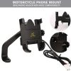 Rear View Mirror Mount Holder With Charger (Ph-03)