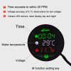 Motercyle 5 In 1 Waterproof Gadget Time Temperature Voltage Meter With Usb Charger - Image 9