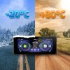 Motorcycle Navigation Gps & DVR Wireless Apple & Android Carplay, Android Auto, TPMS, Dual HD 1080P Cameras, GPS,  Siri & Google Voice, 7-Inch IPS Touch Screen, WiFi, Bluetooth, TF Card, Waterproof - Image 11