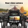 Motorcycle Navigation Gps & DVR Wireless Apple & Android Carplay, Android Auto, TPMS, Dual HD 1080P Cameras, GPS,  Siri & Google Voice, 7-Inch IPS Touch Screen, WiFi, Bluetooth, TF Card, Waterproof - Image 4