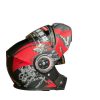 Vector Flipup Modular Helmet Red - Image 2