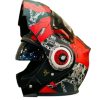 Vector Flipup Modular Helmet Red