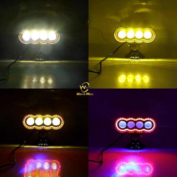 4 Smd Bar Light With Drl Plastic Body 1 Pc - Image 4