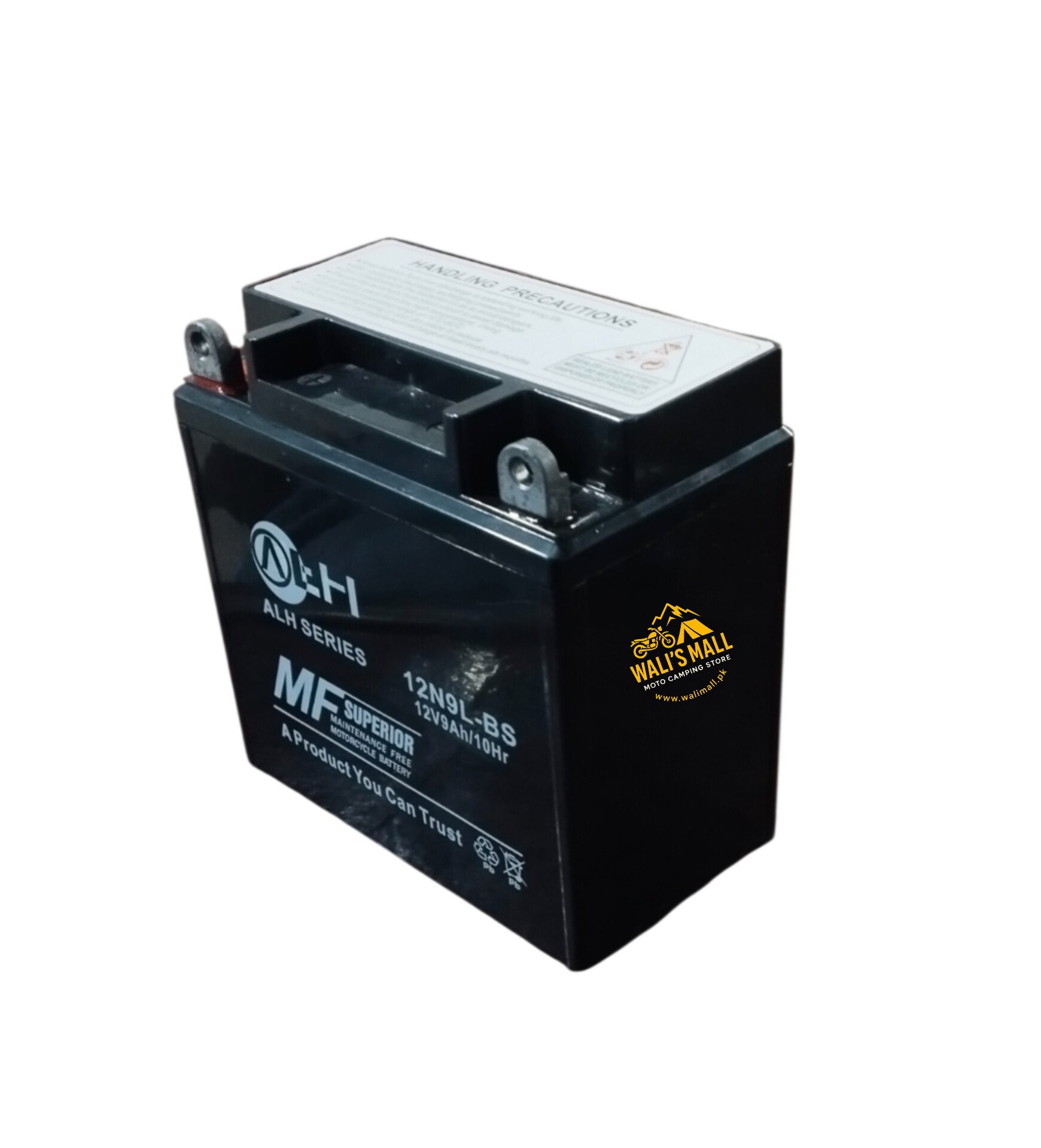 ALH Suzuki Gs150 Maintenance Free Dry Battery 9 Amps - Image 4