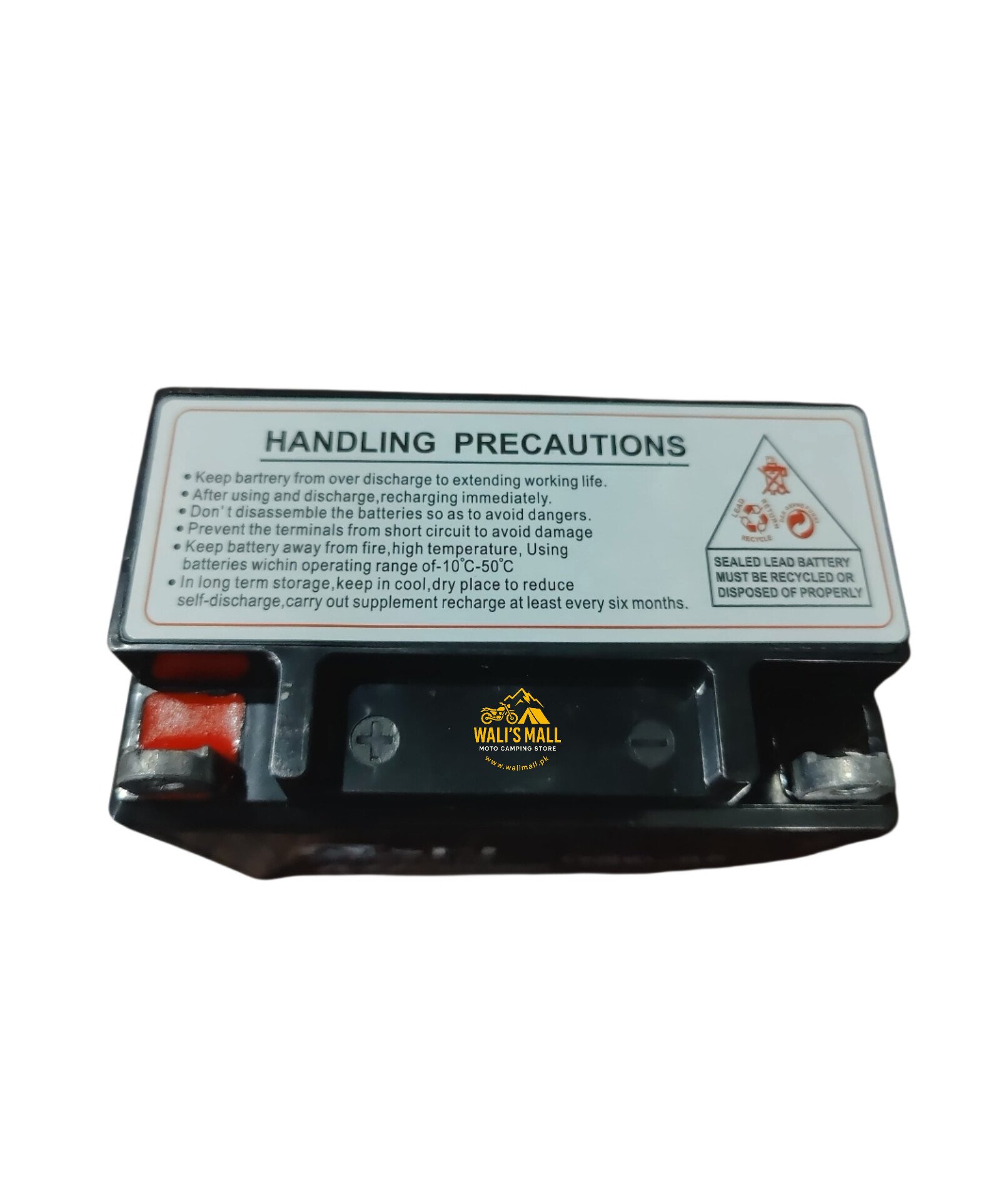 ALH Suzuki Gs150 Maintenance Free Dry Battery 9 Amps - Image 5