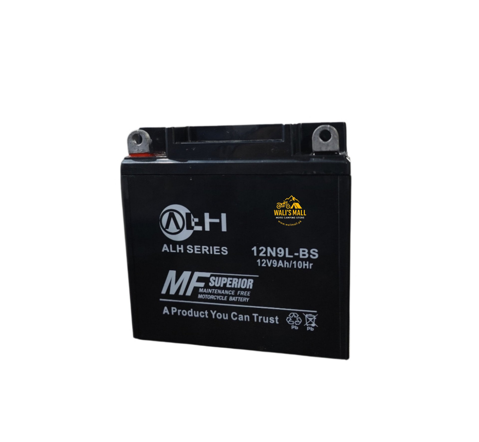 ALH Suzuki Gs150 Maintenance Free Dry Battery 9 Amps - Image 3