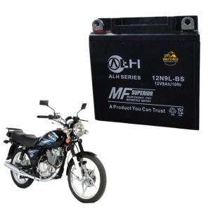 ALH Suzuki Gs150 Maintenance Free Dry Battery 9 Amps