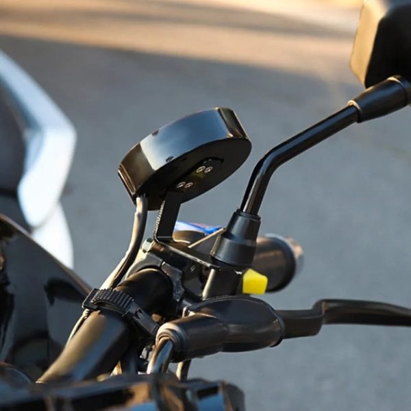 Motorcycle 3 In 1 Gadget Time Temperature Volt Meter - Image 4