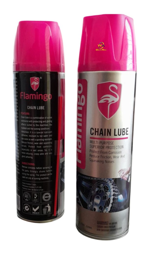 Flamingo Chain Lub With Chain Cleaner Brush - Image 7
