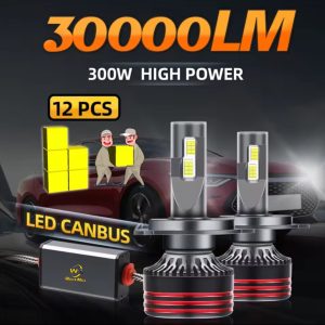 M8 Pro H4 Led Headlight Bulb 1 Pc Ybr125 Gr150 CB150 Gd110