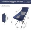Foldable Camping Outdoor Chair Blue - Image 7