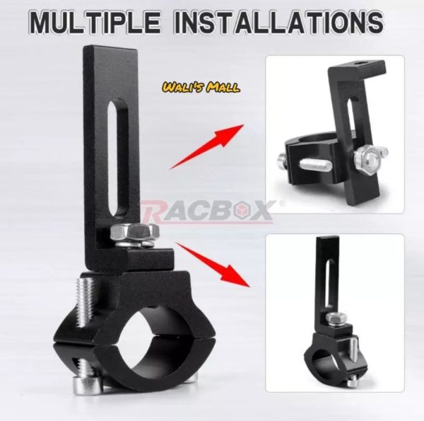 Motorcycle Led Bar Mount Holder 1 Pc