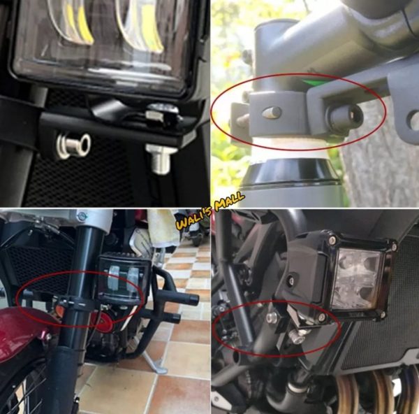 Motorcycle Led Bar Mount Holder 1 Pc - Image 3