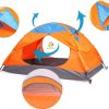 Blue Premium Quality Manual Double Layer Waterproof Tent 2.5 Kg - Image 3
