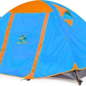 Blue Premium Quality Manual Double Layer Waterproof Tent 2.5 Kg