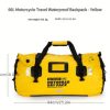 MOTORAD DRY PACK 66L Yellow Touring Bag Waterproof - Image 6
