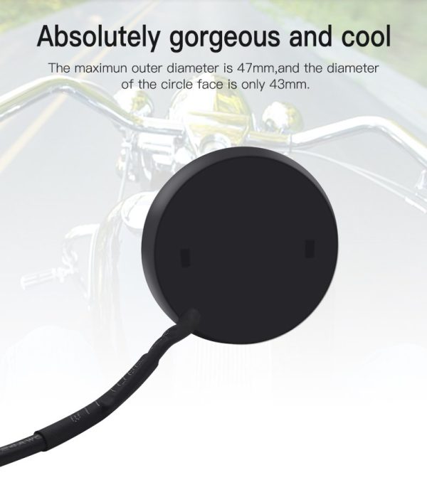 Motercyle 5 In 1 Waterproof Gadget Time Temperature Voltage Meter With Usb Charger - Image 7