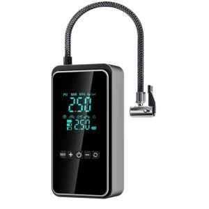 🔥 Portable Digital Air Compressor Pump – Fast Type-C Charging for Car, Bike & More
