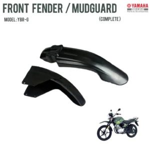 Yamaha Ybr G Front Complete Mudguard Black