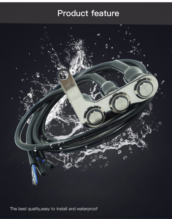 3 In 1 Bolt Fit Metal Drl Switches (Sw-17) - Image 5