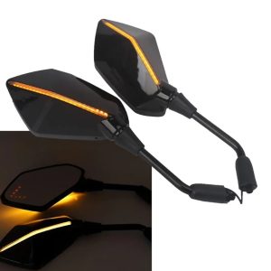 New Motorcycle Universal Mirror With Indicator