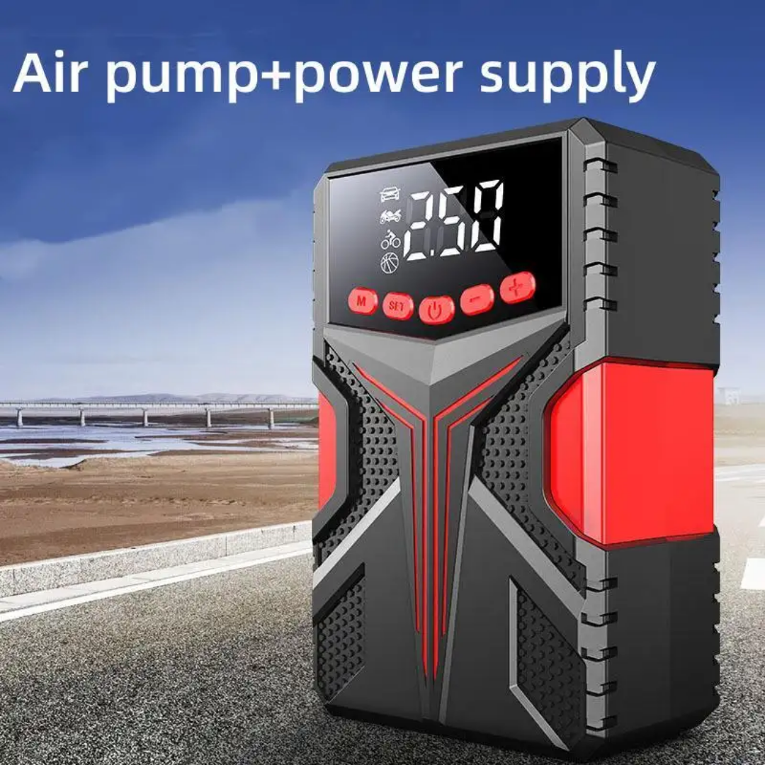 Multi-Function Jump Starter, Air Pump & Power Bank – 10000mAh - Image 6
