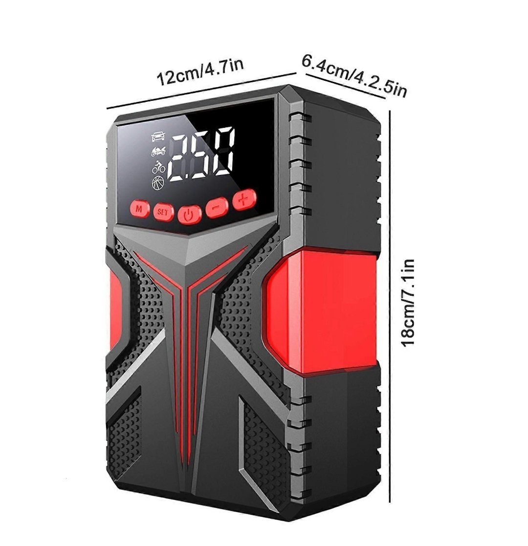 Multi-Function Jump Starter, Air Pump & Power Bank – 10000mAh - Image 9