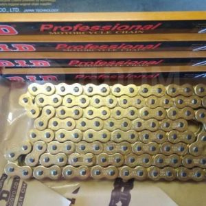 DID Professional 428HV O-Ring Motorcycle Chain – 124 Links (Japan Made)