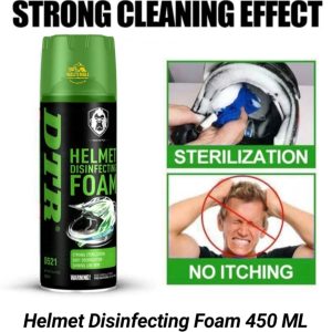 Helmet Smell Killer Spray | DTR Helmet Interior Foam Cleaner & Disinfectant
