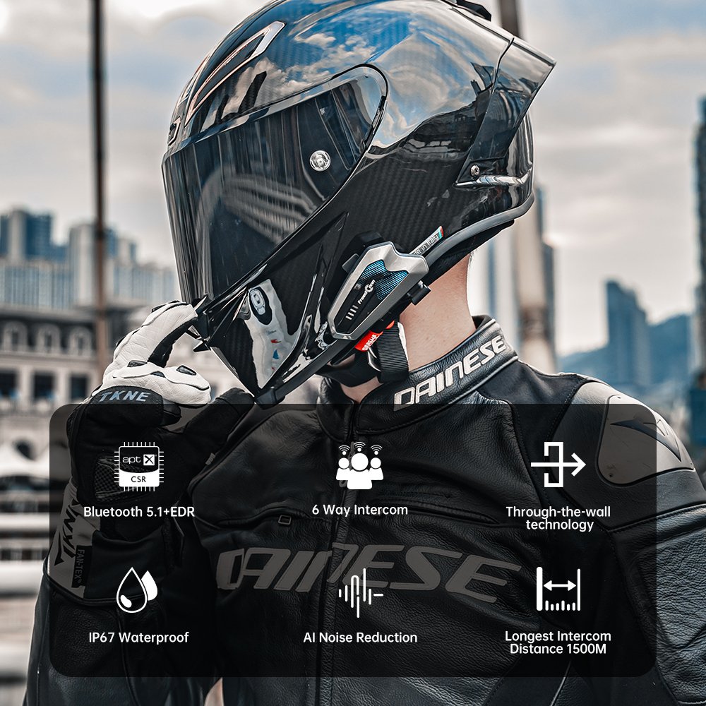 FreedConn HERO Motorcycle Bluetooth Intercom - Image 7