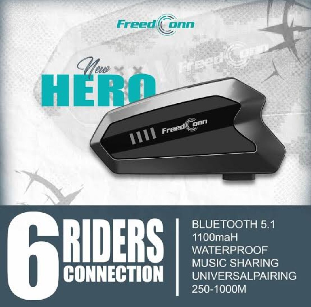 FreedConn HERO Motorcycle Bluetooth Intercom - Image 2