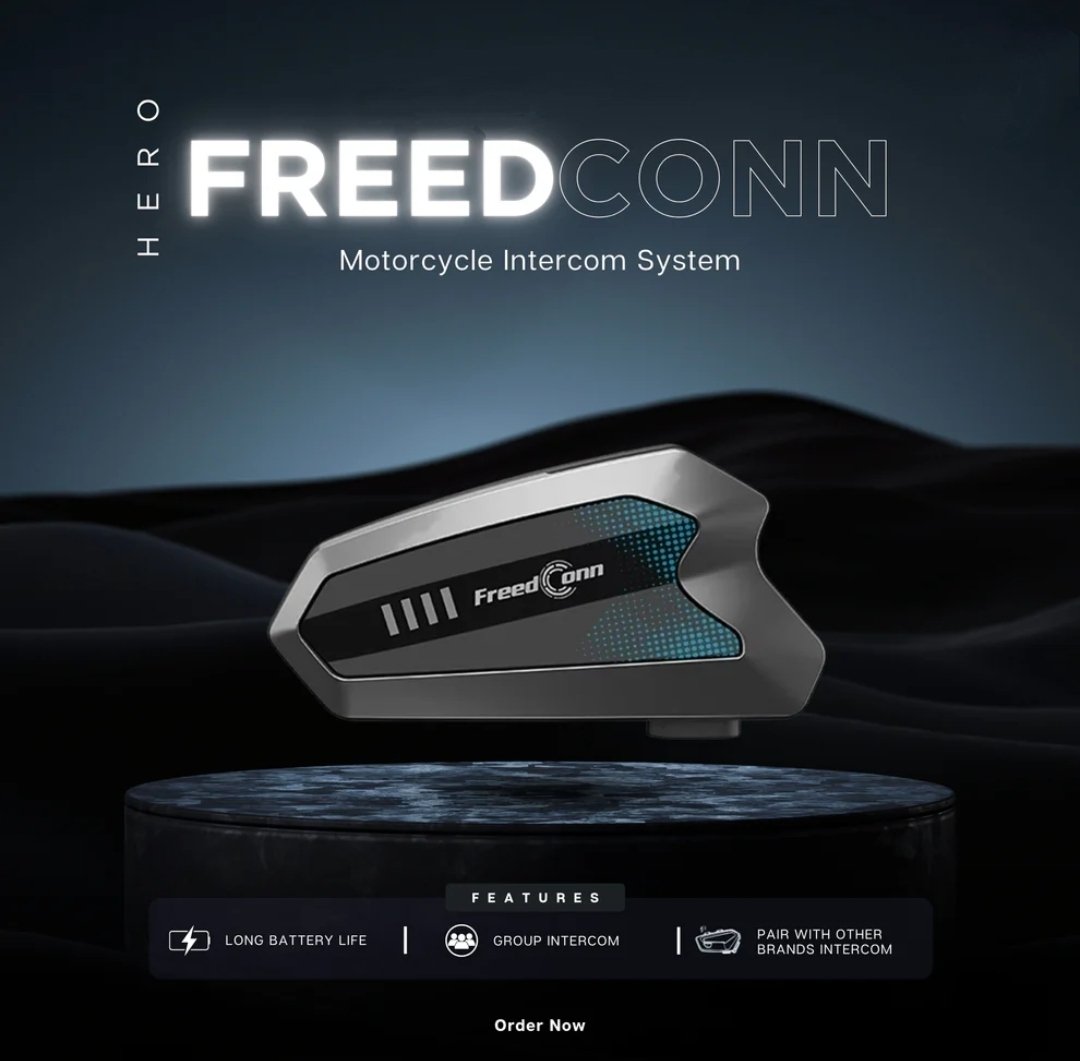 FreedConn HERO Motorcycle Bluetooth Intercom - Image 3