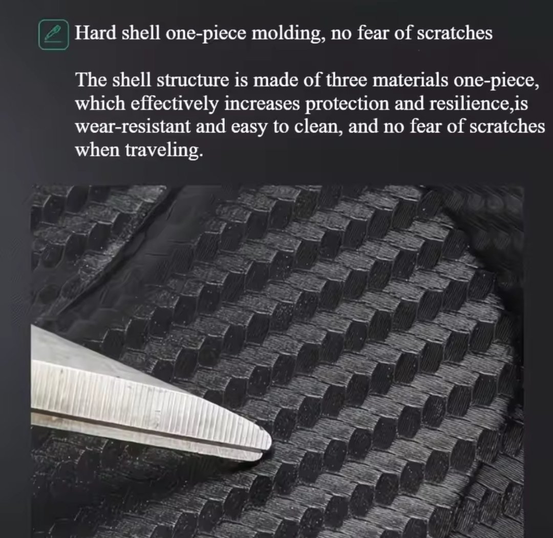 Carbon Fibre Hard Shell Leg Bag Thigh Bag Shoulder Bag - Image 7