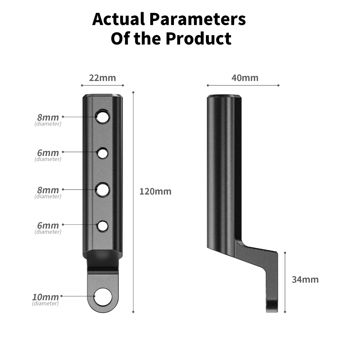 Metal Long Mirror Mount 1 Pc - Image 8