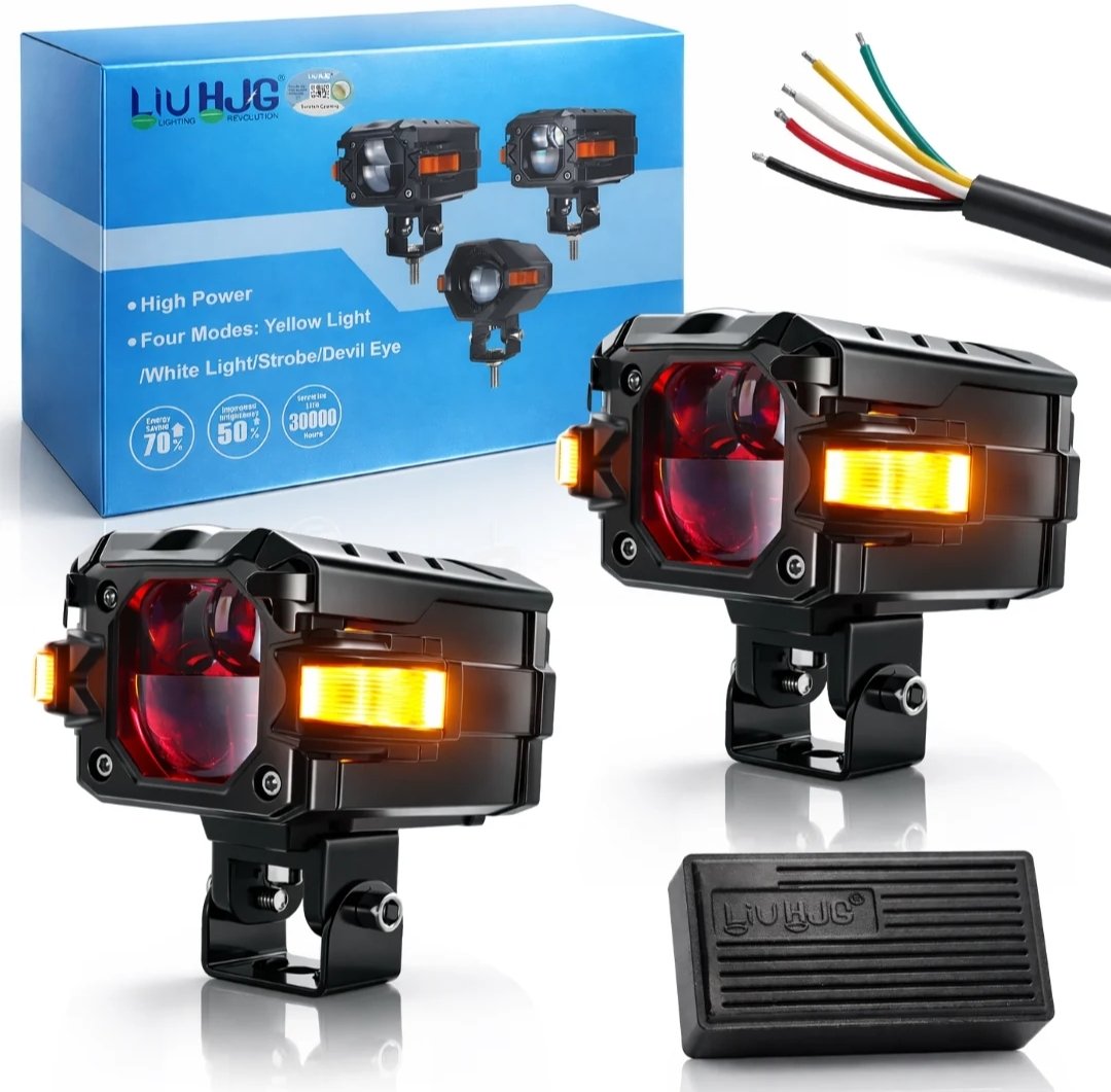 HJG 3 Lens Gorilla Light With Parking Lights P107