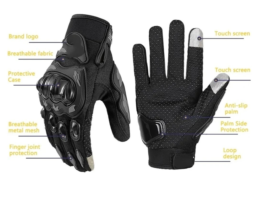 Axio Motorcycle Gloves With Touch - Image 6