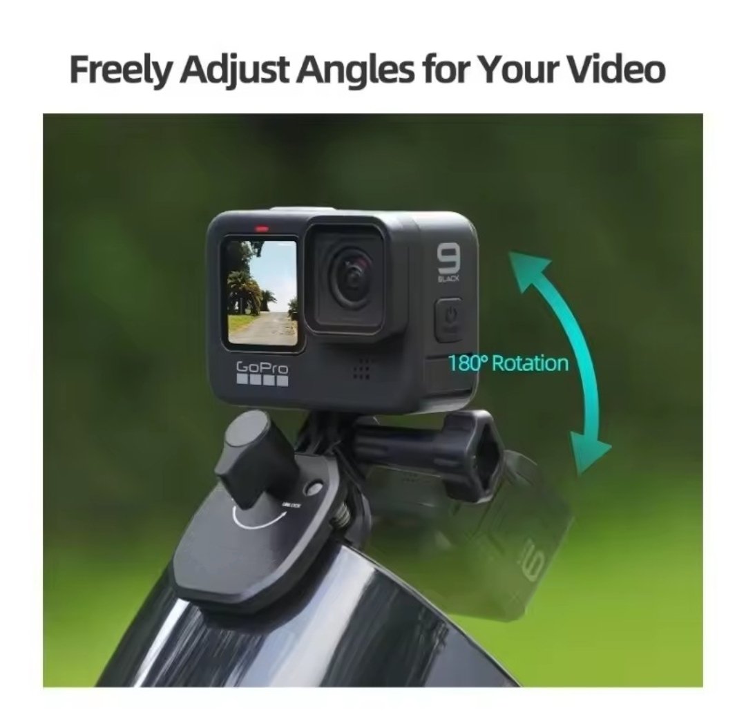 Gopro Windshield Metal Clamp Mount - Image 3