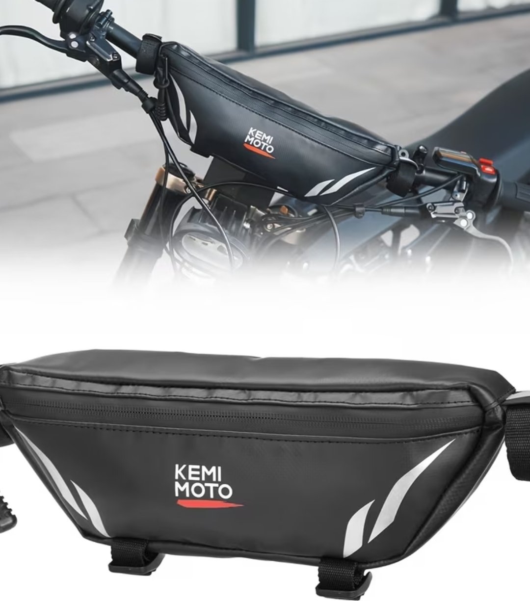 KEMI MOTO Waterproof Handlebar Bag - Image 3
